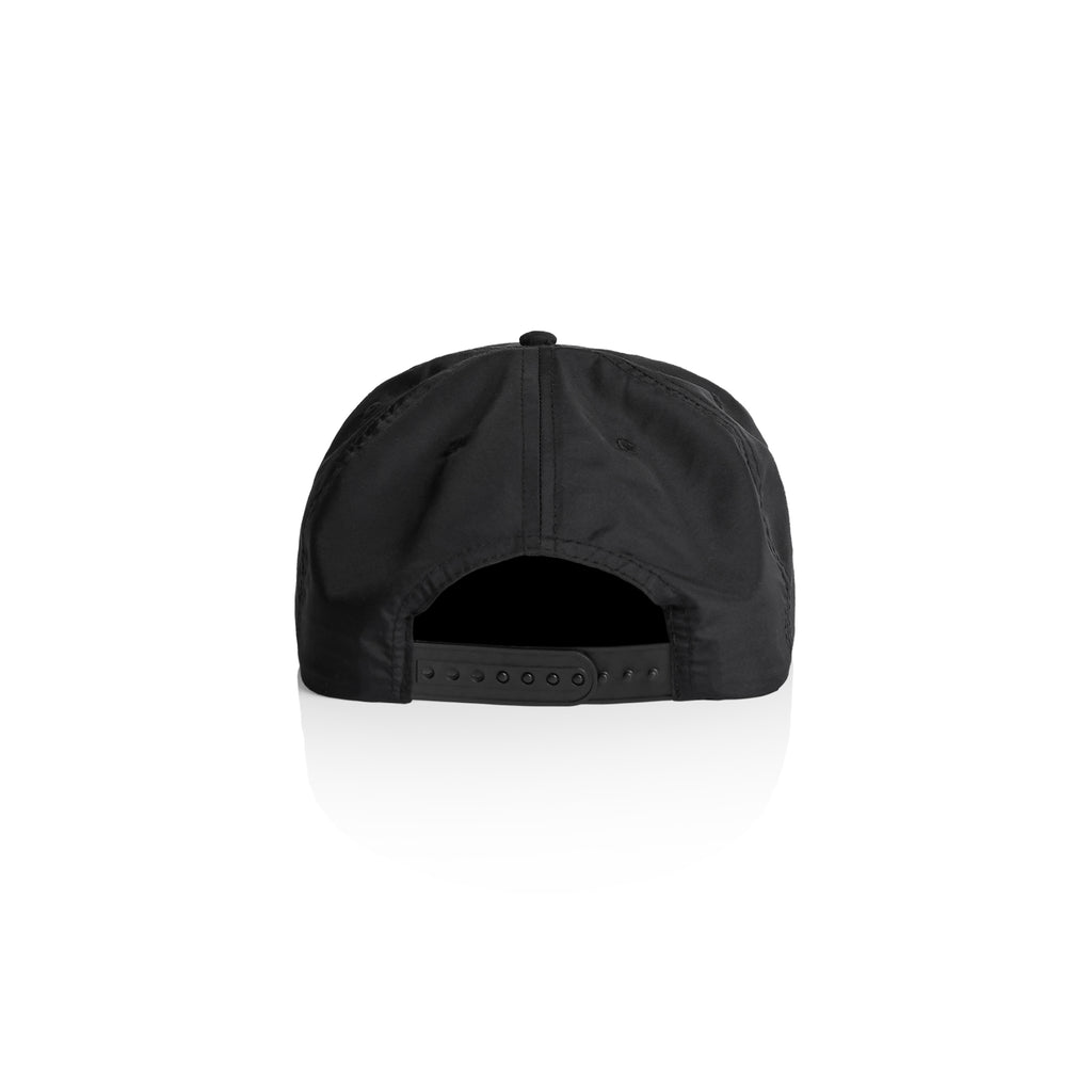 Four Under Lightweight Golf Cap – Black/White Back