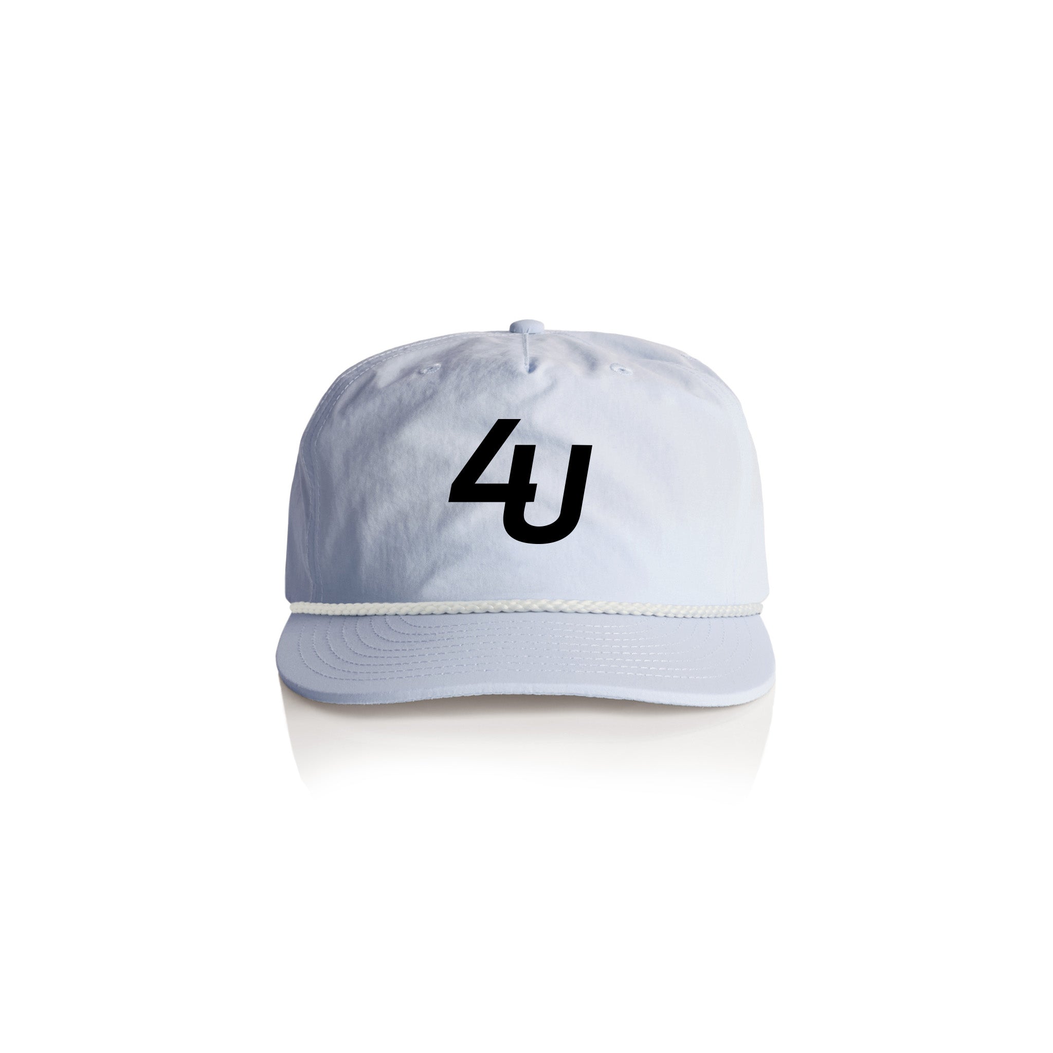 Four Under Lightweight Golf Cap – Powder White Front