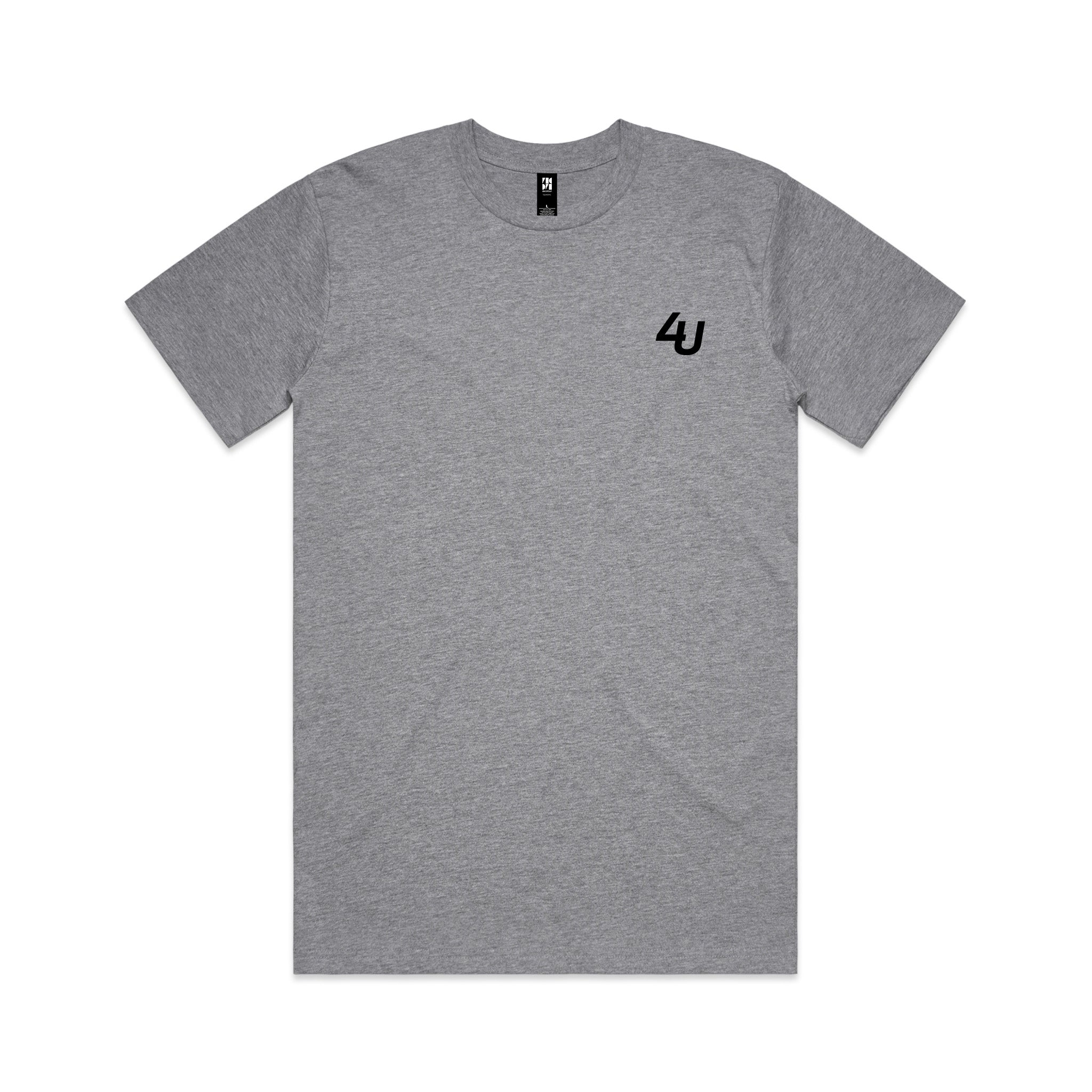 Four Under Golf Leisure Tee – Grey Marle