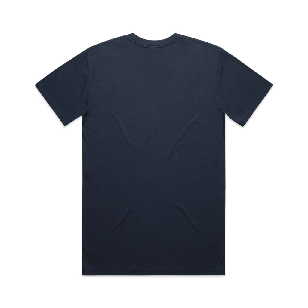 Four Under Golf Leisure Tee – Midnight Blue Back