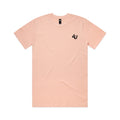 Four Under Golf Leisure Tee - Pale Pink Front 