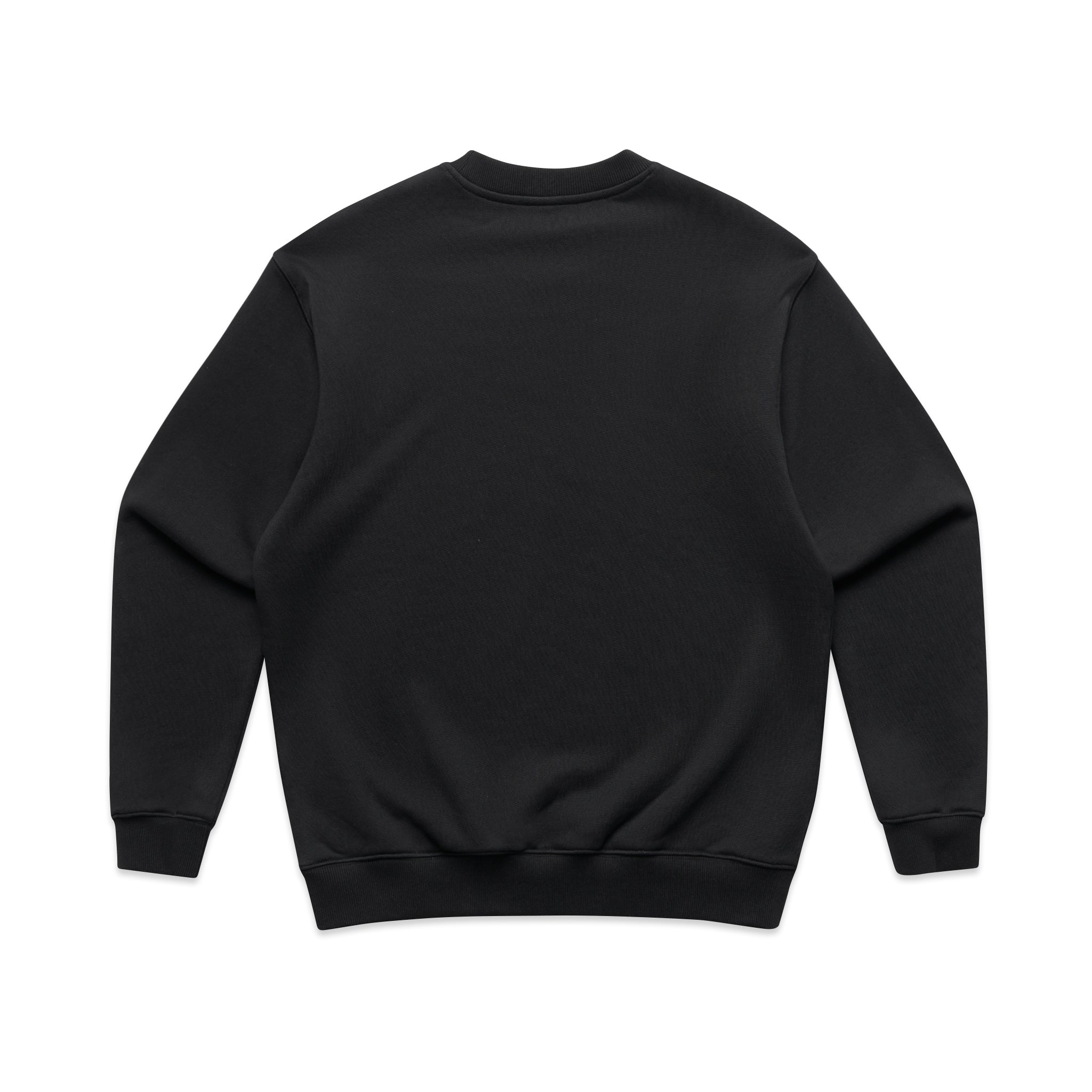 Four Under Golf Leisure Crew Jumper  - Black Back