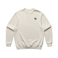 Four Under Golf Leisure Crew Jumper   - Natural Front