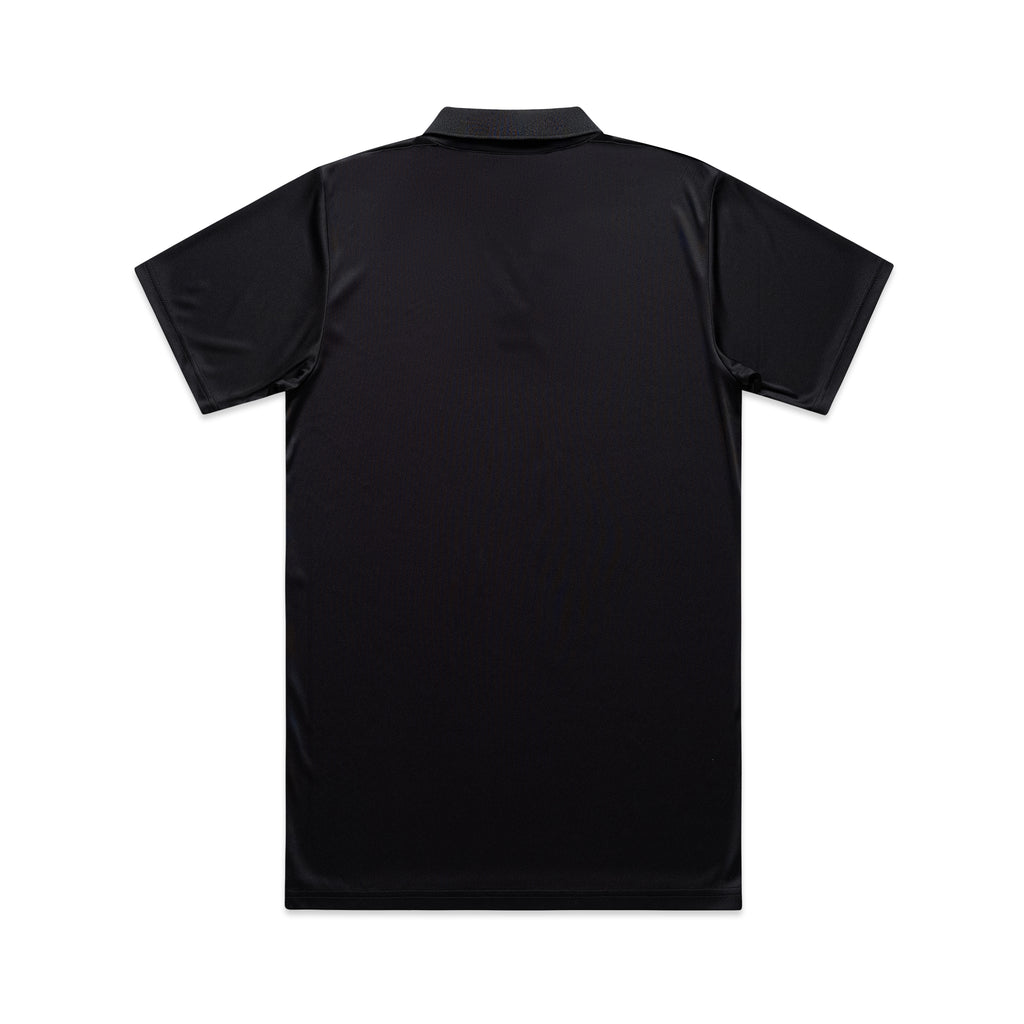 Four Under Core Golf Performance Polo - Black Back