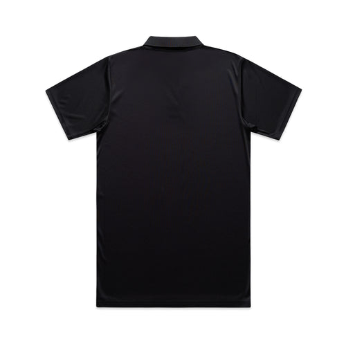 Four Under Core Golf Performance Polo - Black Back