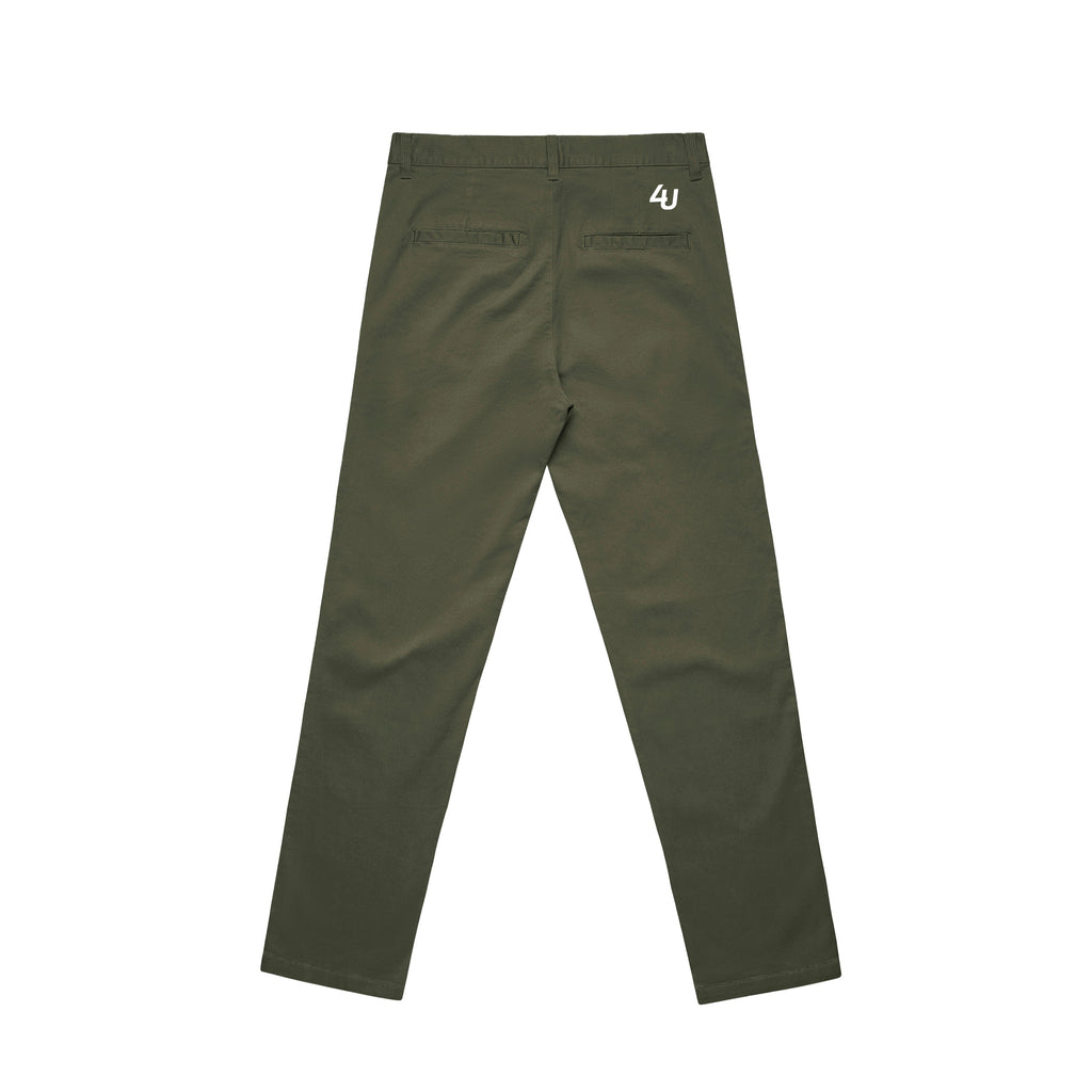 Four Under Golf Chino Pant – Army Back