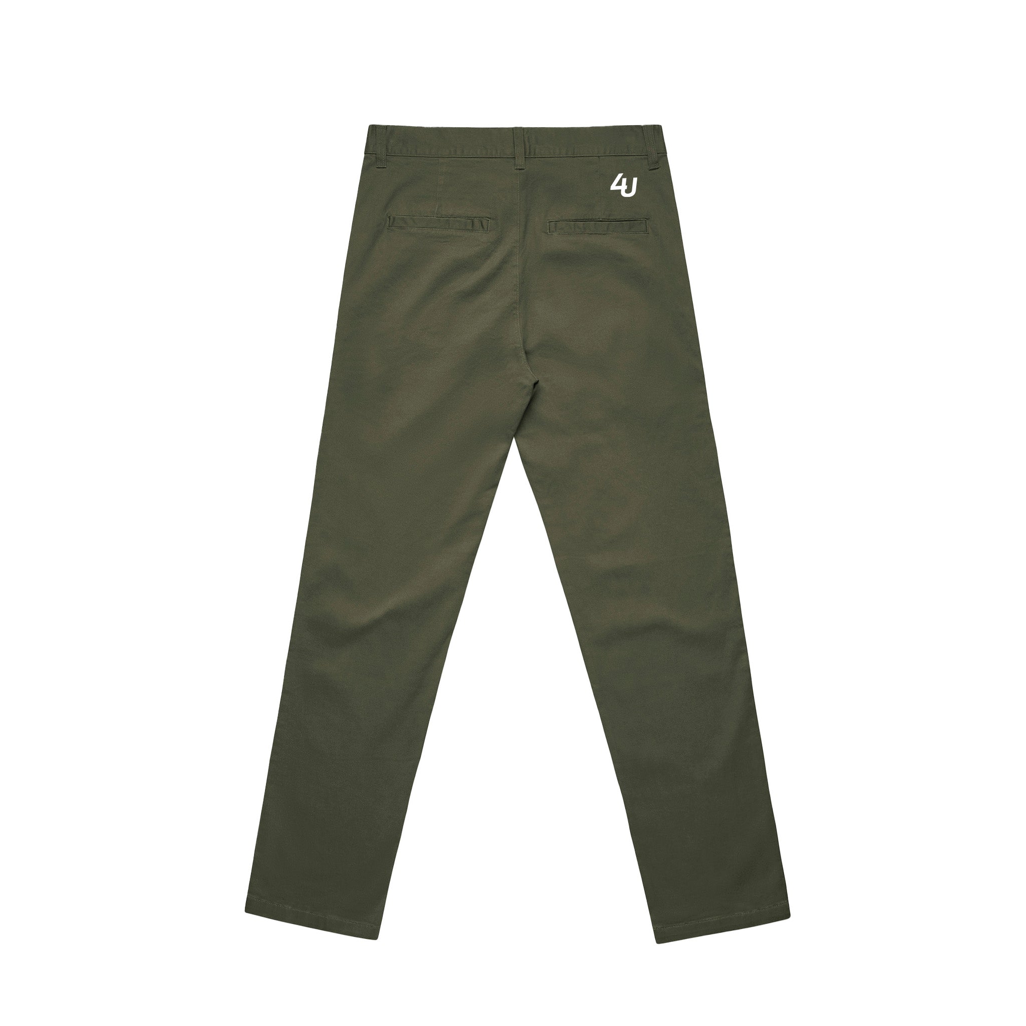 Four Under Golf Chino Pant – Army Back
