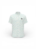 Four Under Golf Performance Polo – Tee & Ball Front 