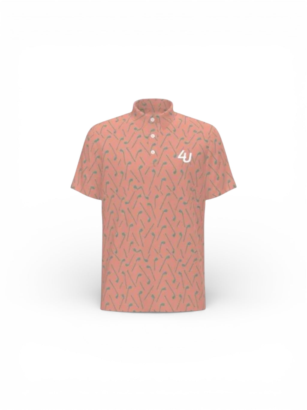 Four Under Golf Performance Polo – Club Front 